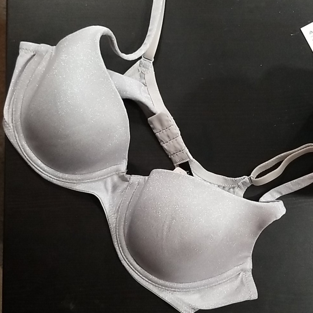Silver VS bra NWT